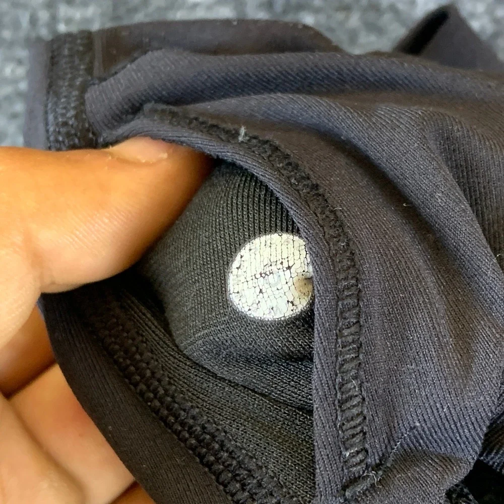 Lululemon High Rise Leggings Womens 6 Black Activewear Yoga Tights 28 Inseam